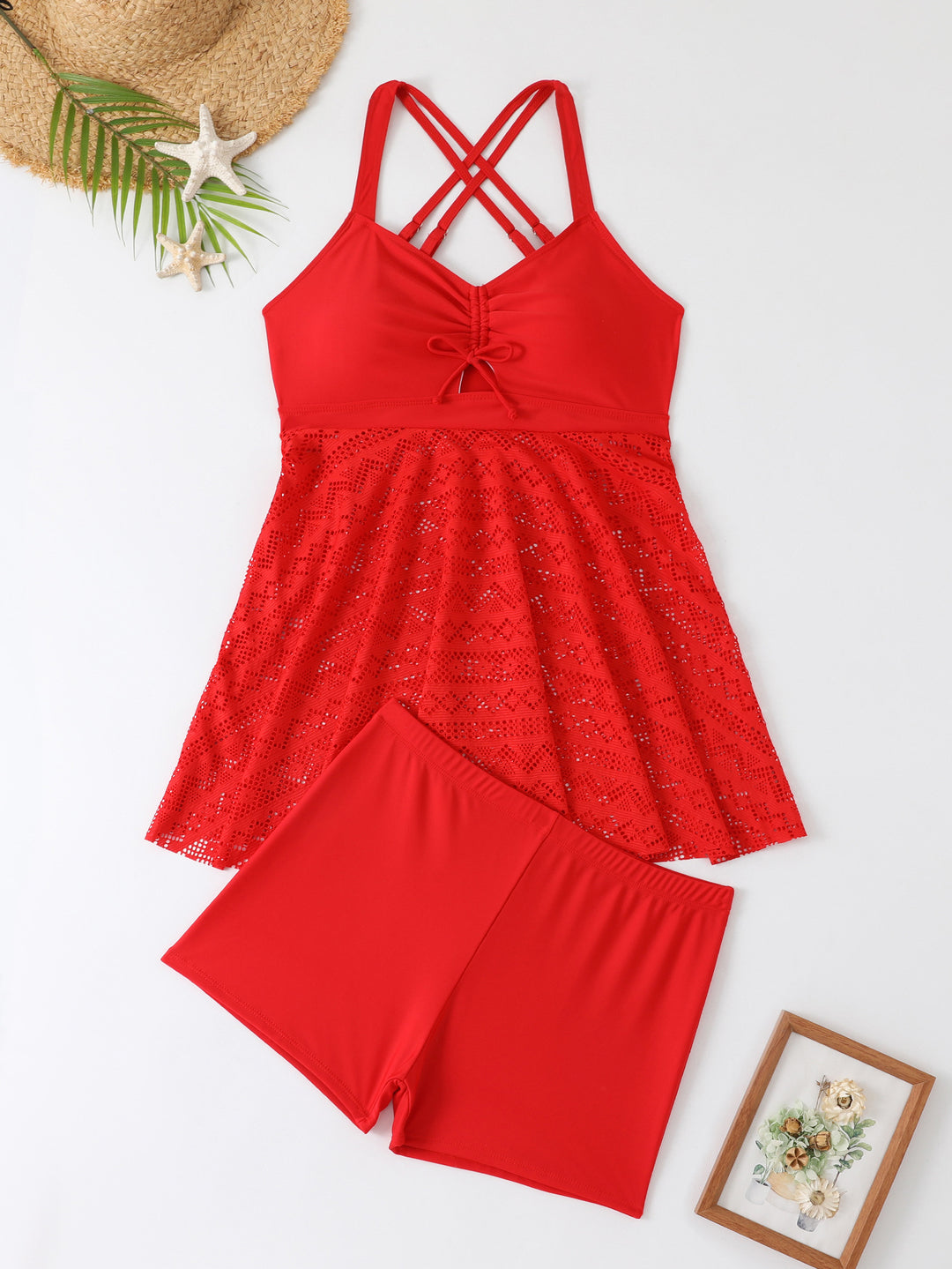 Ladies' swimsuit with airy tunic Mune Fashion