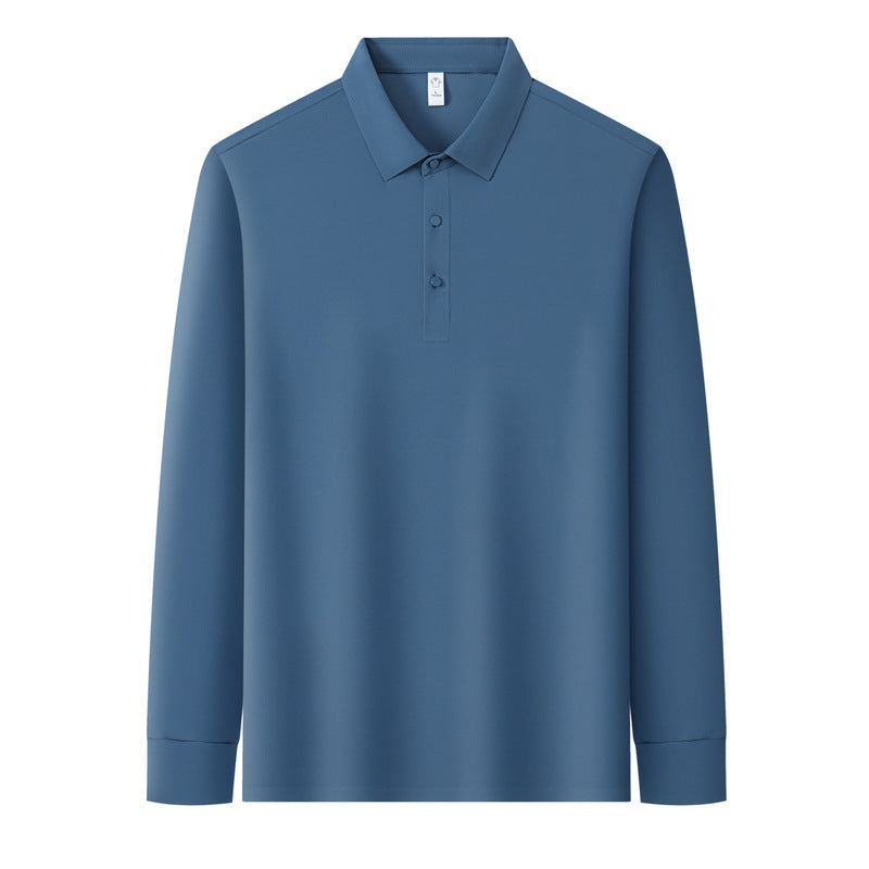Men's polo shirt with long sleeves Mune Fashion