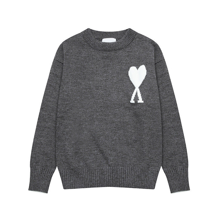Mune | Heart-Embroidered Women's Sweater