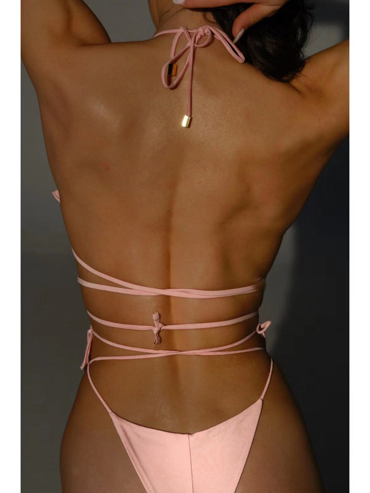 Women's bikini set with floral accents Mune Fashion