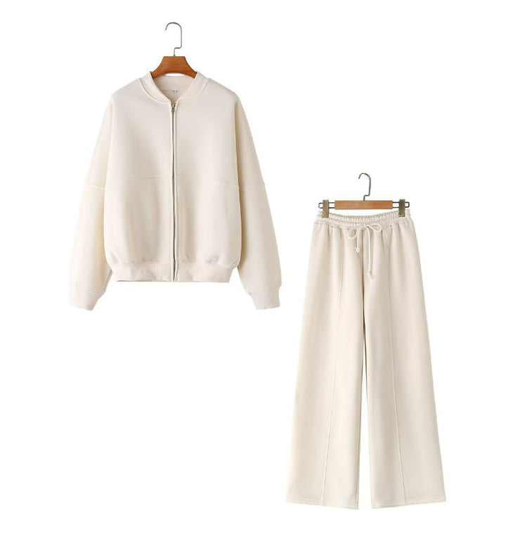 Women's 300+ minimalist Oversize Bomber jacket with full zipper and ribbed cuffs Mune Fashion
