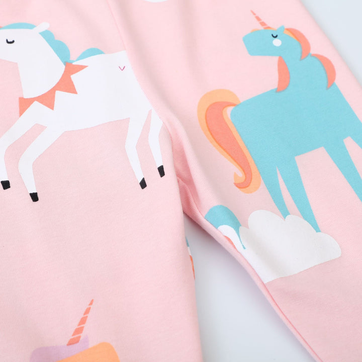 Girls leggings with colorful unicorn designs Mune Fashion
