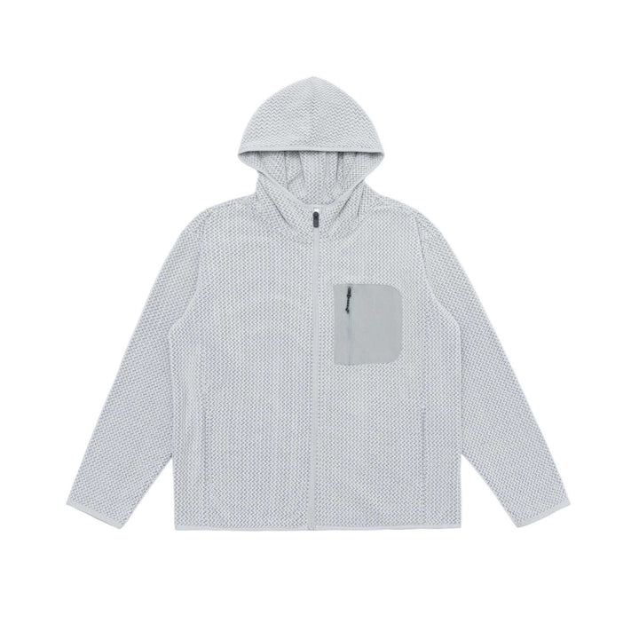 Unisex Structured Hoodie with Full Zip and Chest Zip Pocket Mune Fashion