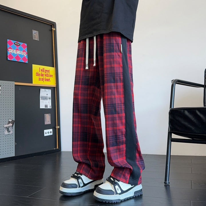 Men's Casual Checkered Pants