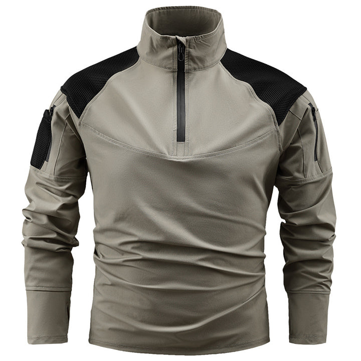 Men's functional jacket with stand-up collar Mune Fashion