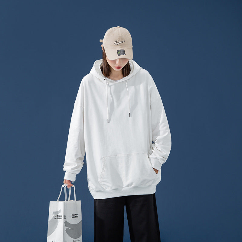 Women's Oversized Hoodie with Kangaroo Pocket, Dropped Shoulders and Adjustable Drawstring Mune Fashion