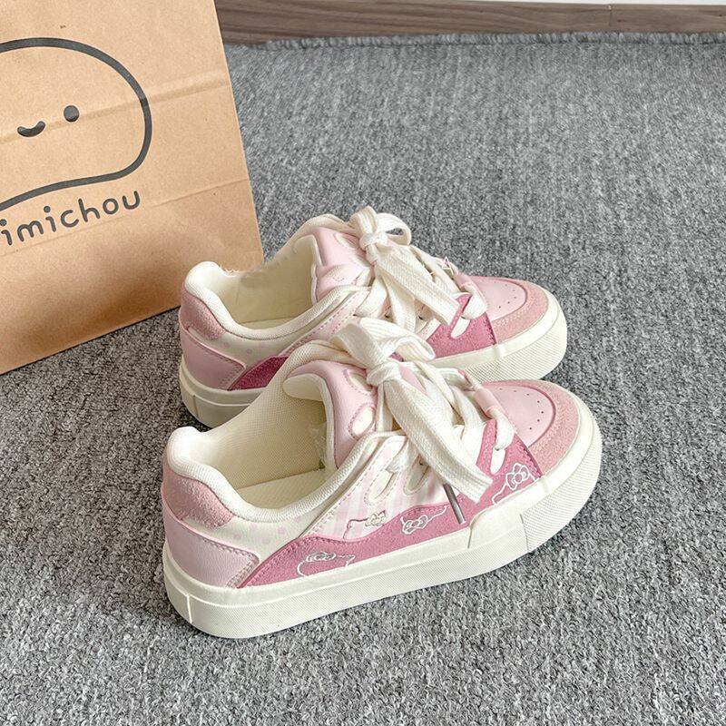 Women's stylish sneakers with playful details and textured upper material Mune Fashion