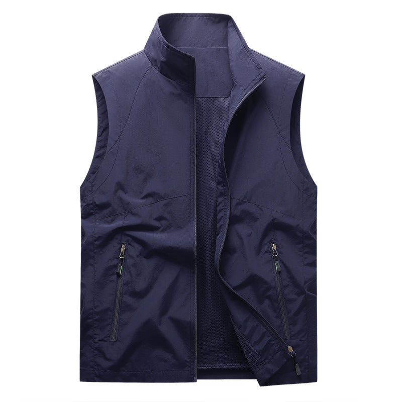 Women's Lightweight Outdoor Vest with Practical Pockets