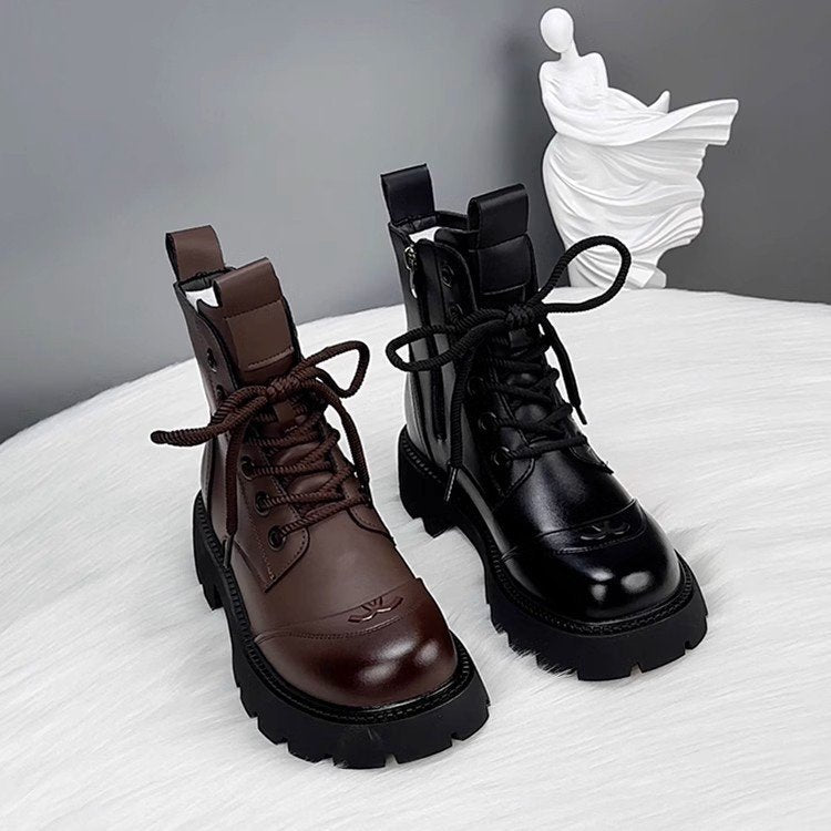 Women's Fashion Ankle Boots with Durable Sole Mune Fashion