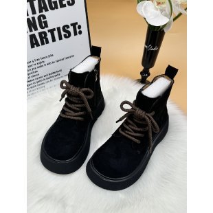 Women's fashionable and comfortable lace-up ankle boots Mune Fashion