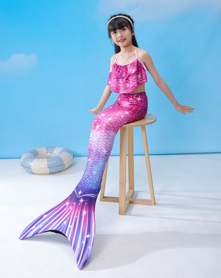 Girl Mermaid Costume Mune Fashion