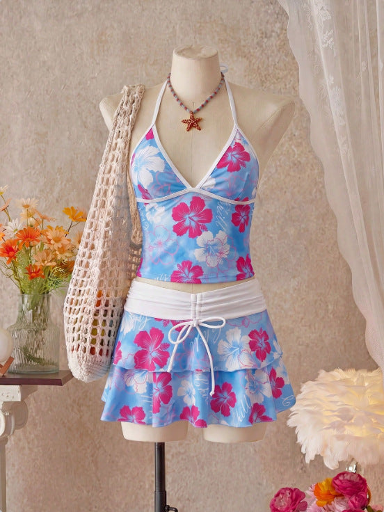 Women's Bikini Set with Skirt Mune Fashion
