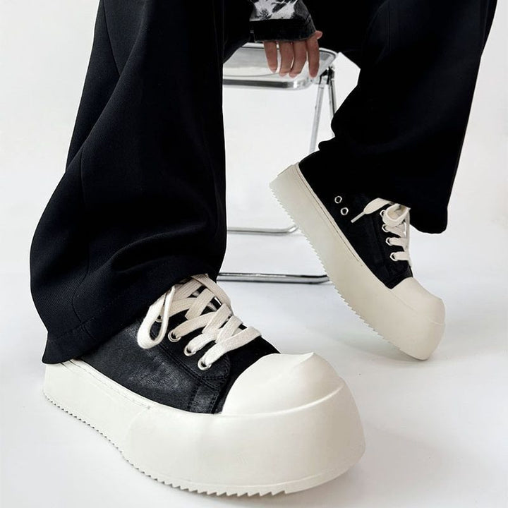 Women's Sporty Sneakers with Unique Platform Sole Mune Fashion