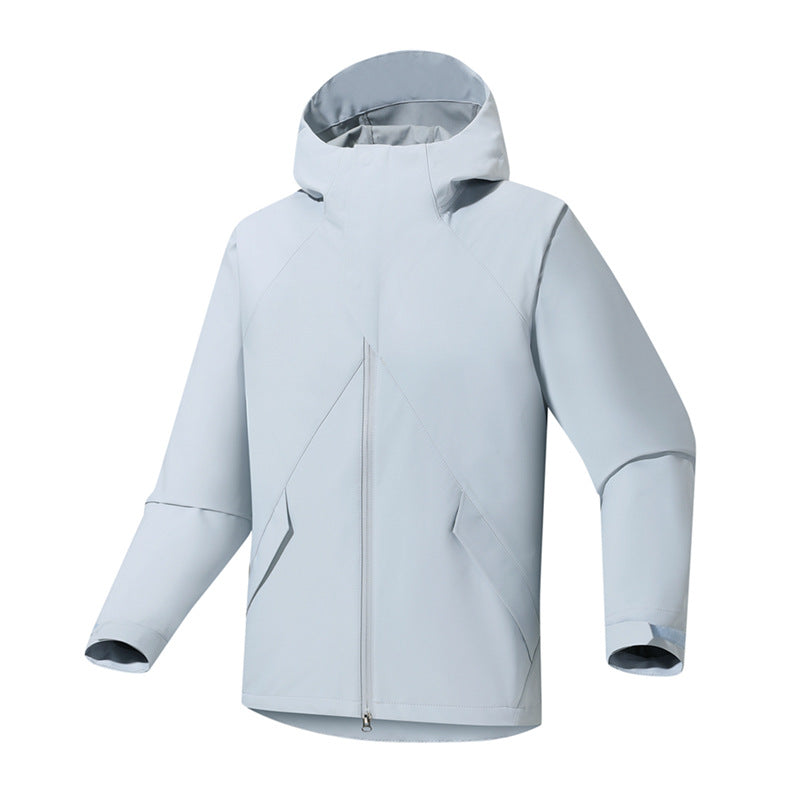 Men's Urban Softshell Trekking Parka with seam-sealed weather protection membrane and anatomical hood Mune Fashion