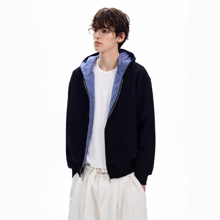 Ladies fashionable hoodie jacket with practical pockets Mune Fashion