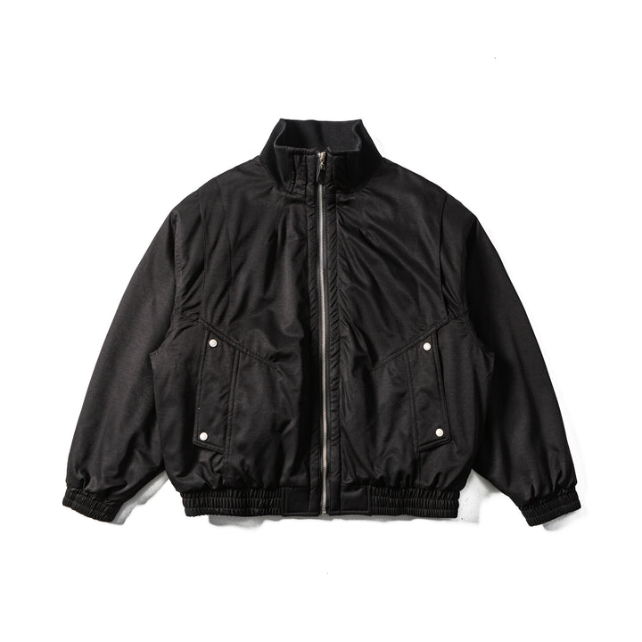 Unisex Short Cut Boxy Bomber Jacket Mune Fashion