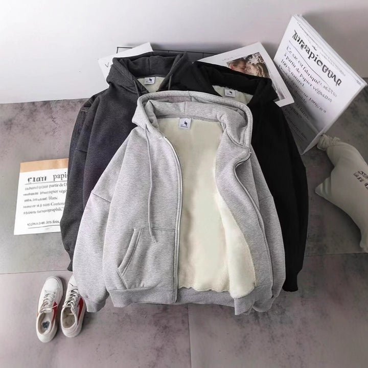 Unisex hoodie jacket with zipper Mune Fashion