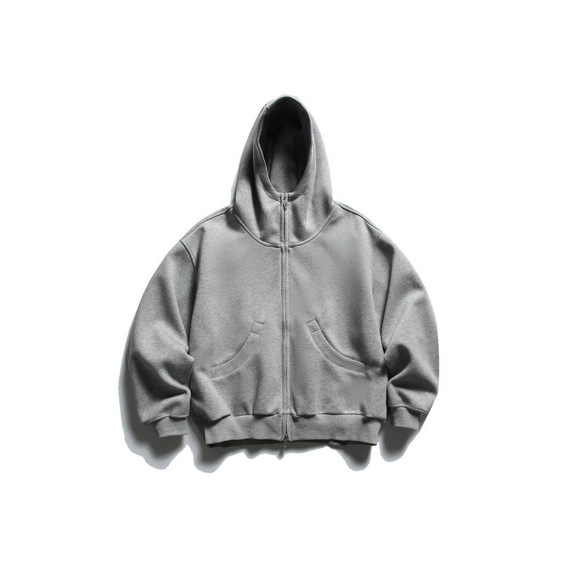 Unisex Oversize Zip-Hoodie with high collar and kangaroo pockets Mune Fashion