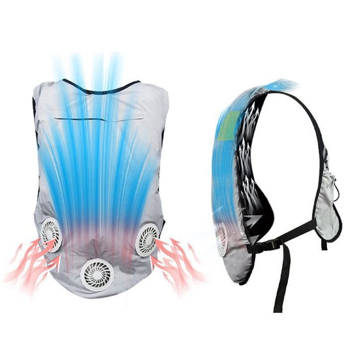 Men's cooling fan vest with integrated fans and battery compartment Mune Fashion