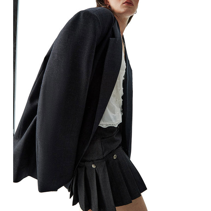 Women Oversized Blazer with Casual Cut Mune Fashion