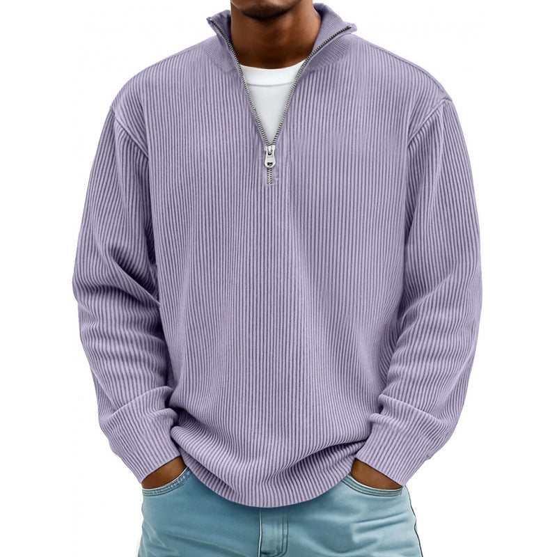 Men's Stylish Sweatshirt with Zipper Mune Fashion