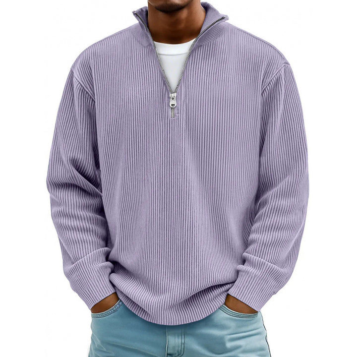 Men's Stylish Sweatshirt with Zipper Mune Fashion