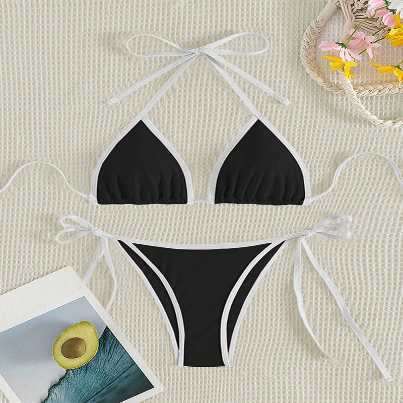Women's triangle bikini with adjustable straps and seamless design Mune Fashion