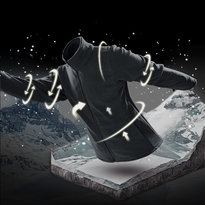 Men's breathable and waterproof softshell outdoor jacket with welded seams and multifunctional pockets Mune Fashion