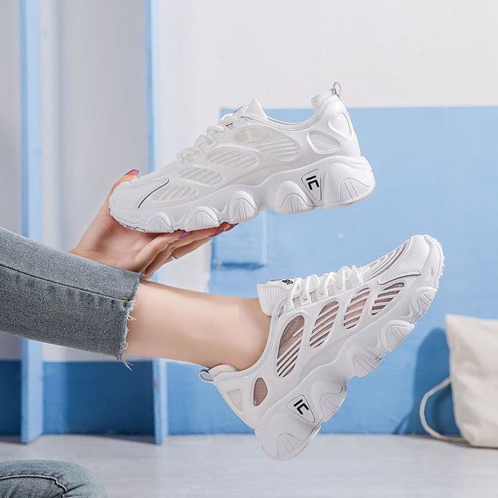 Women Breathable Casual Sneakers with Flexible Sole Mune Fashion