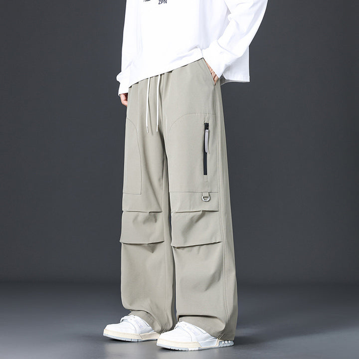 Men's Wide-Cut Cargo Pants