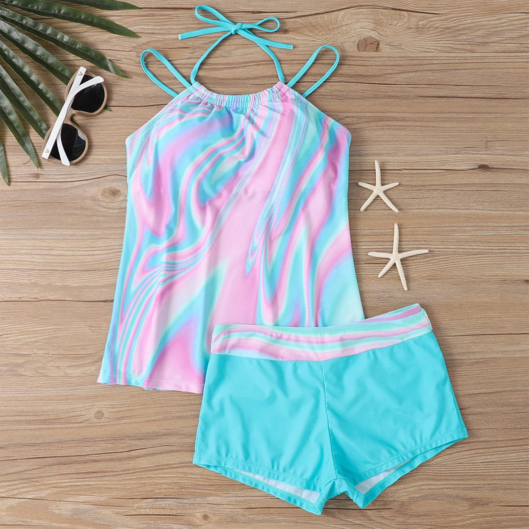 Damen Tankini-Set mit floralem Design und bequemem Hosen Echo Archiv