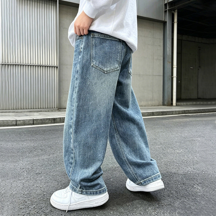 Women's wide Baggy Jeans made from high-quality denim Mune Fashion