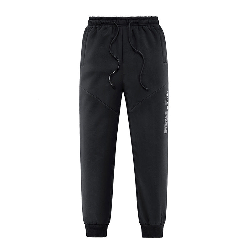Men's Sportive Jogging Pants in Tapered Fit with Drawstring and Elastic Cuffs Mune Fashion