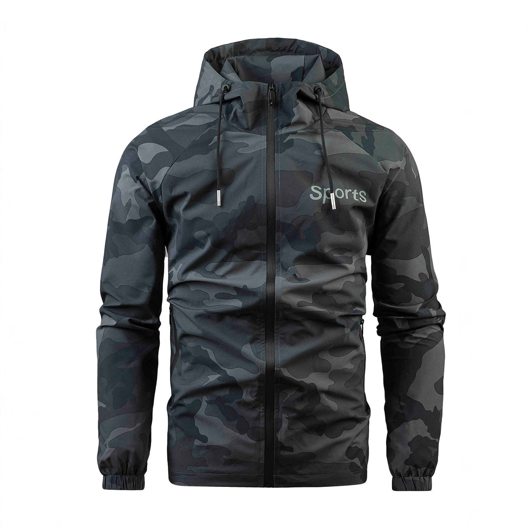 Men's Sporty Camo Functional Jacket Mune Fashion