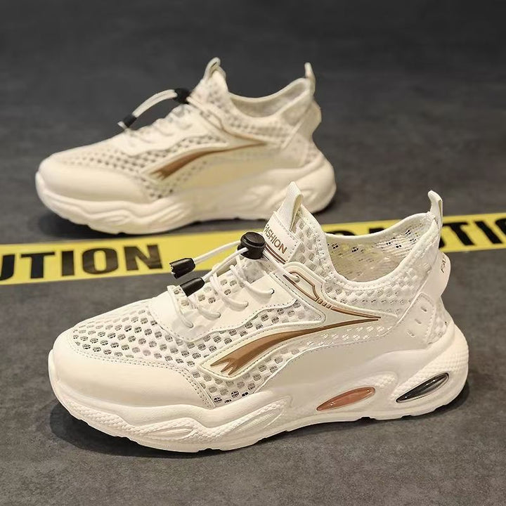 Women's Breathable Sports Sneakers with Flexible Sole Design Mune Fashion