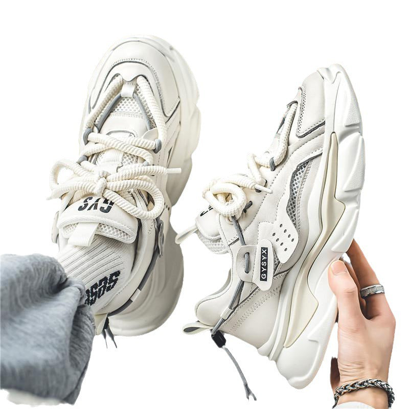 Men's Extravagant Platform Sneakers in Chunky Look with Padded Comfort Sole Mune Fashion