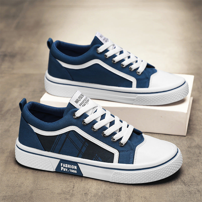 Women Fashionable Low-Top Sneakers with Graphic Accents Mune Fashion