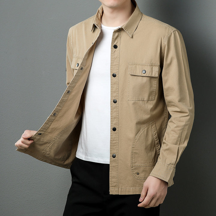 Men's Utility Shirt Jacket Mune Fashion