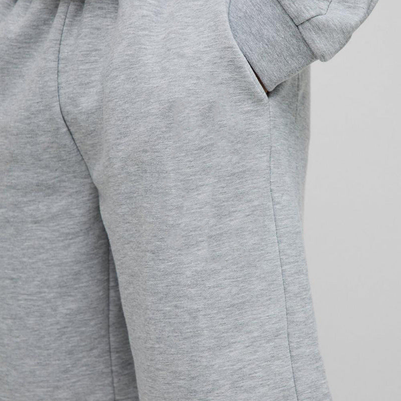 Men's sweat shorts set with zip hoodie and elastic drawstring Mune Fashion