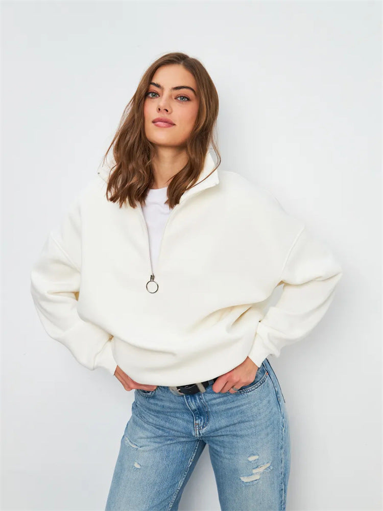 Women's Sporty Oversized Sweatshirt Mune Fashion