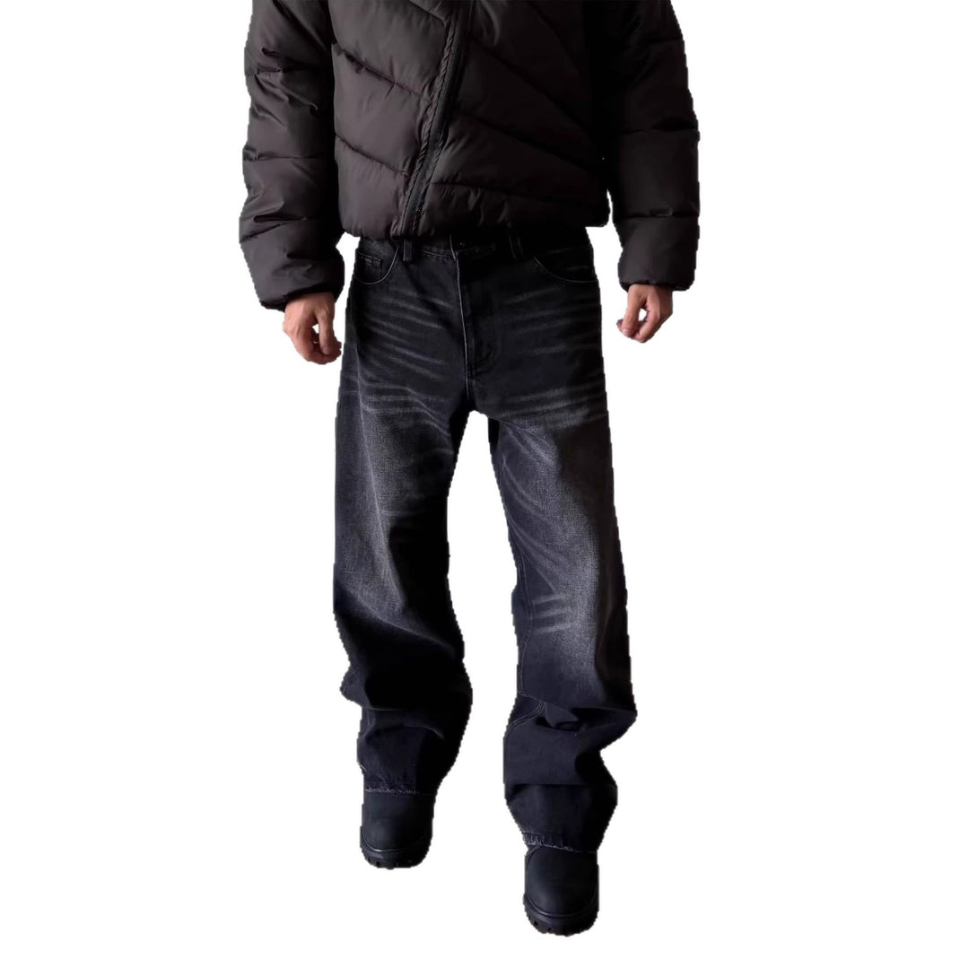 Men's Casual and Loose Denim Jeans Mune Fashion