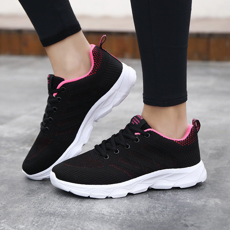 Unisex nan light breathable knitted sneakers with cushioning midsole Mune Fashion