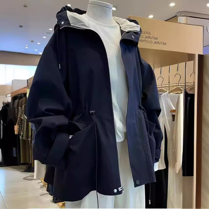 Women Modern Utility Jacket with High Collar Mune Fashion