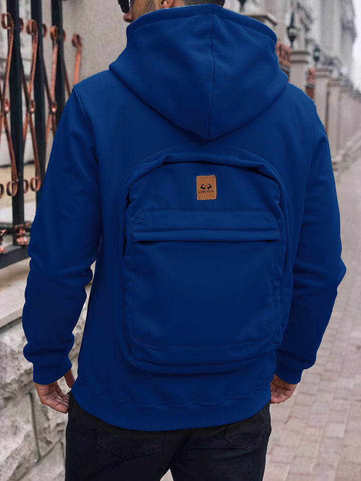 Men's Fashion Hooded Jacket with Practical Pockets Mune Fashion
