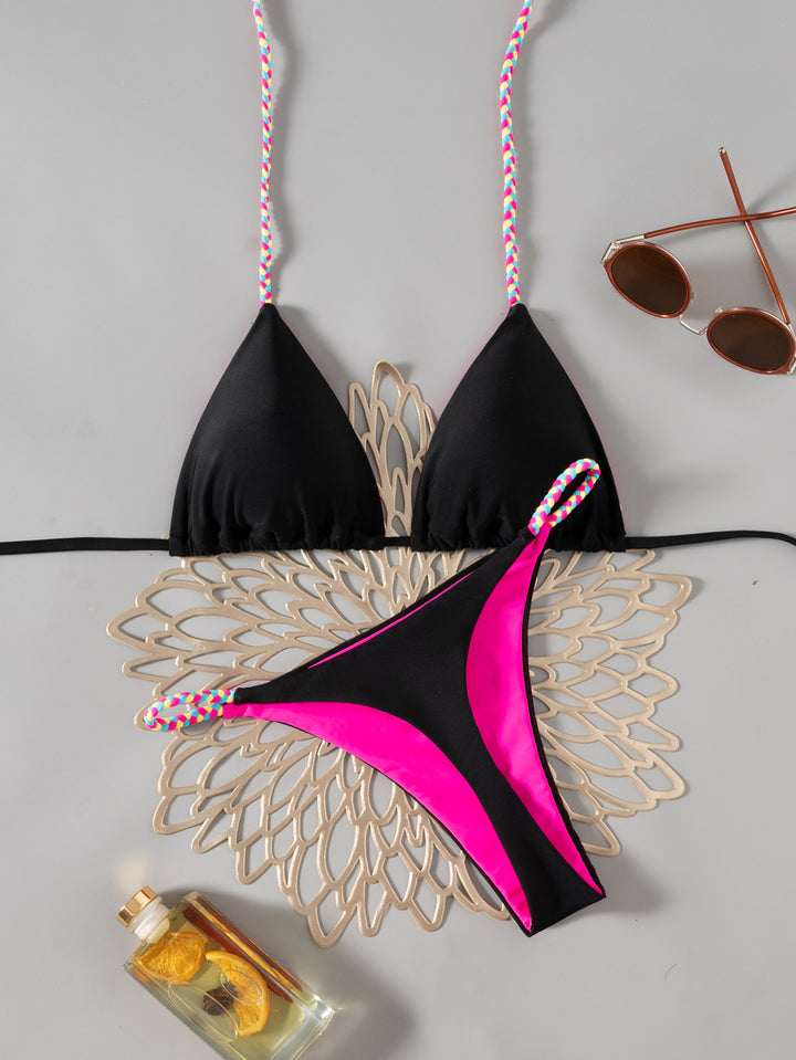 Women's triangle bikini with colorful accents Mune Fashion