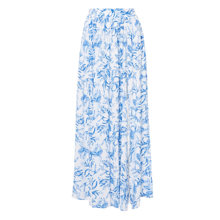Women's swimsuit with asymmetric cut and matching maxi skirt Mune Fashion