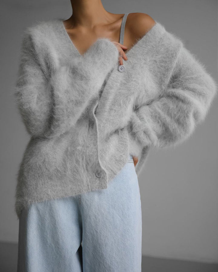 Mune | Stylish Loose Button-Down Cardigan