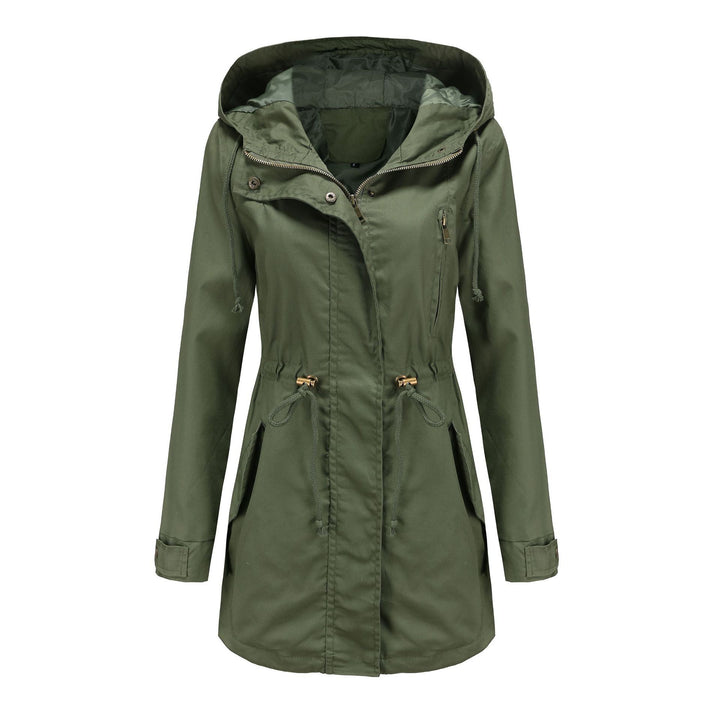 Women's leisure jacket with hood
