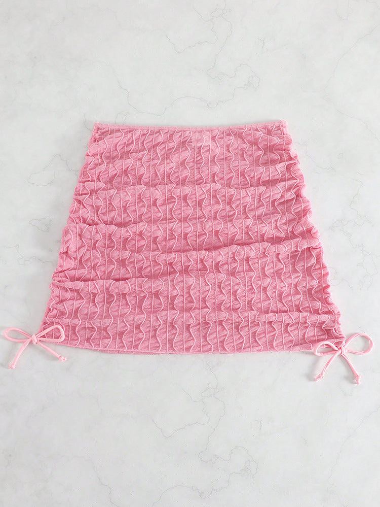Women's Ruffle Shorts with Adjustable Ties Mune Fashion