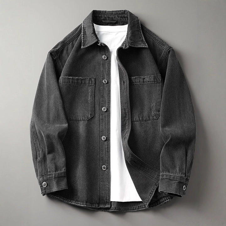 Men's Robust Denim Shirt Mune Fashion